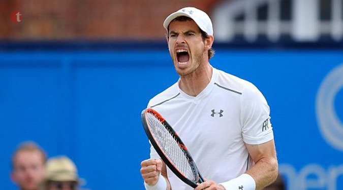 Champagne on ice' for Wimbledon, says Murray