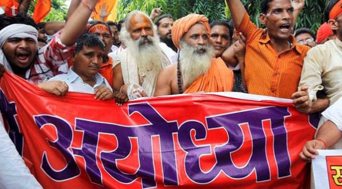 Hindu, Muslim leaders meet for settlement of Ayodhya dispute