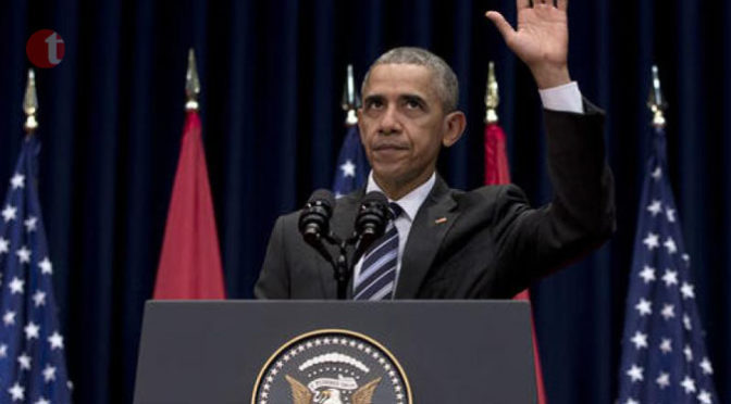 Will let Donald Trump do his own advertising: Obama