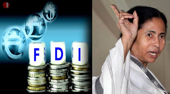 100% FDI will kill Indian brands: Mamta Banerjee