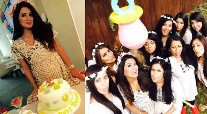 To be Mom Geeta Basra’s baby shower ceremony held