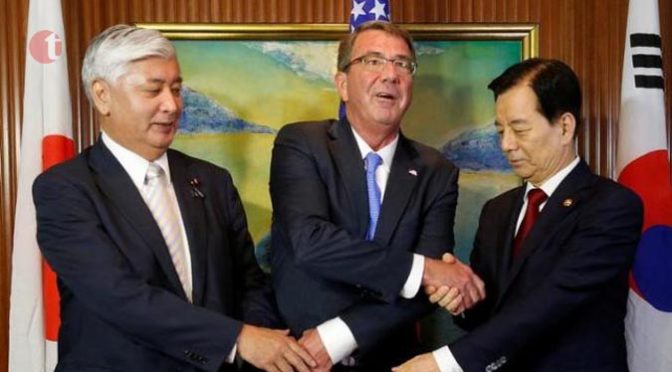 Japan, S.Korea to set up direct line between defence ministers