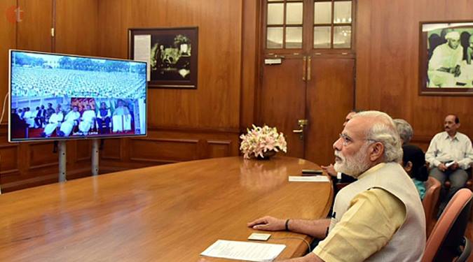 PM Modi, Sri Lankan President Inaugurate Stadium in Jaffna