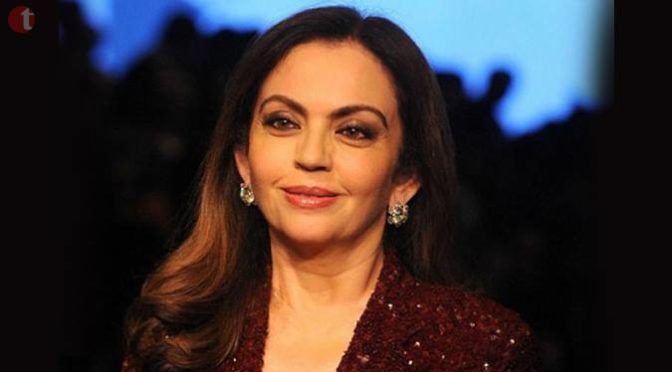 Nita Ambani Nominated for Olympic Commitee Membership