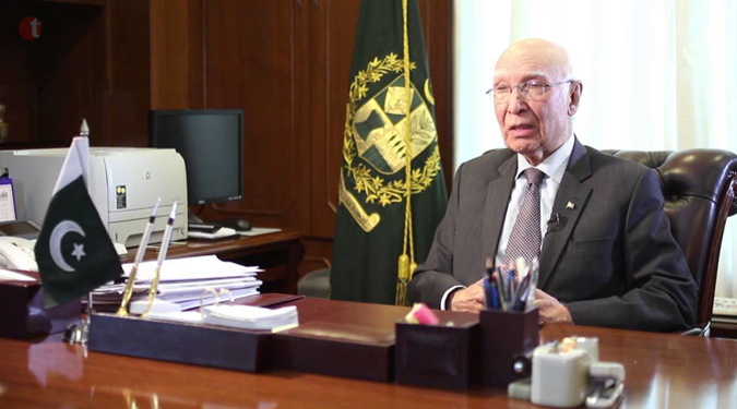 India shying away from talks with Pakistan due to Kashmir: Aziz
