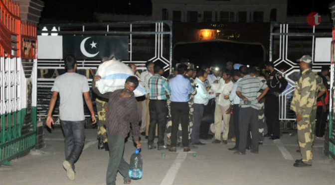 Pak hands over 18 Indian fishermen to India at Wagah Border