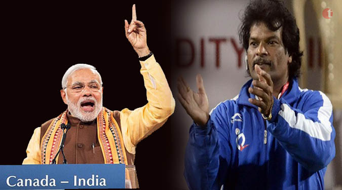 Dhanraj Pillay expresses gratitude to PM Modi