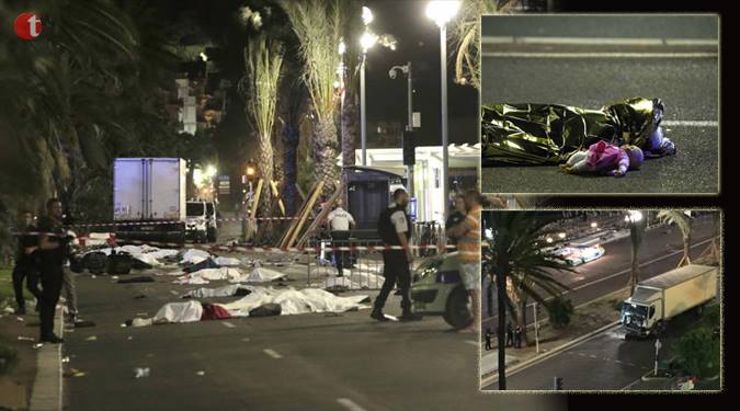 80 killed, several injured as truck ploughs into crowd in France