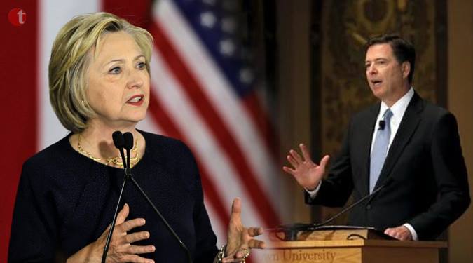 Hilary Clinton refutes FBI charge about emails