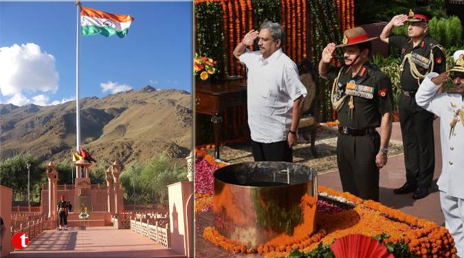 Nation remembered the Martyrs on Kargil Vijay Diwas