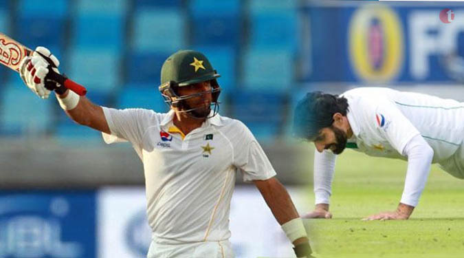 Pak Skipper Misbah becomes oldest Test centurion in 82 years