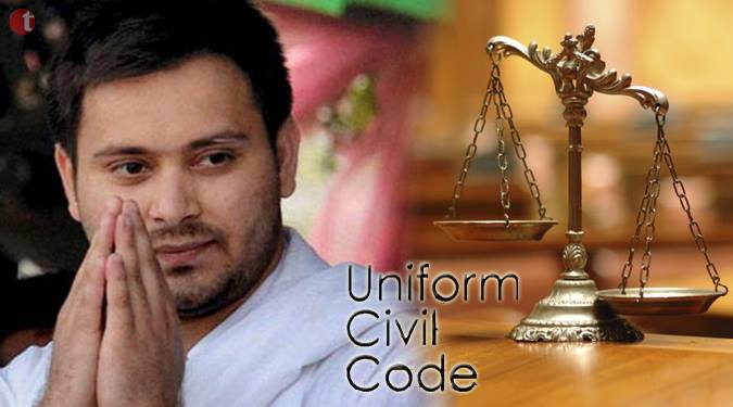 BJP fooling people as UP elections are near, says Tejashwi Yadav