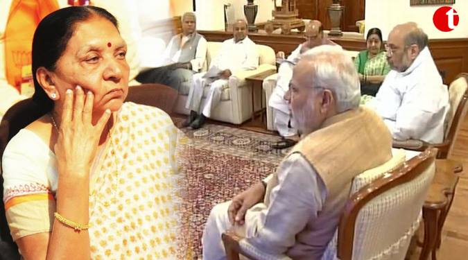 BJP accepts Gujarat CM Anandiben Patels resignation