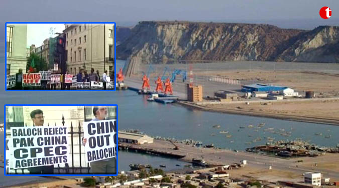 Baloch, Sindhi leaders hold joint protest against CPEC in London