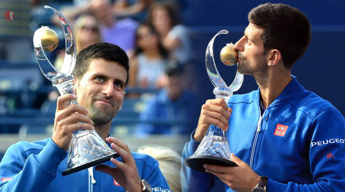 Djokovic beats Nishikori to win Rogers Cup in Toronto