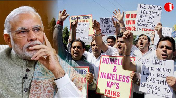 Kashmiri Pandits accusing BJP of making “scapegoats”