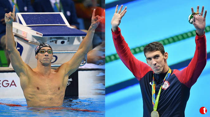 Phelps wins Olympic gold medals No. 20 and 21 in Rio