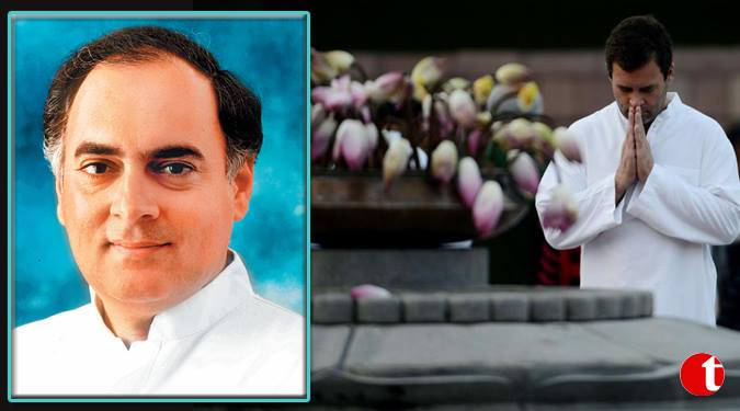 Nation remembered Rajiv Gandhi on his 72nd Birth Anniversary