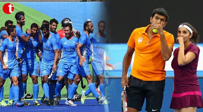 Sania-Bopanna pair & Indian men’s hockey team in quarters