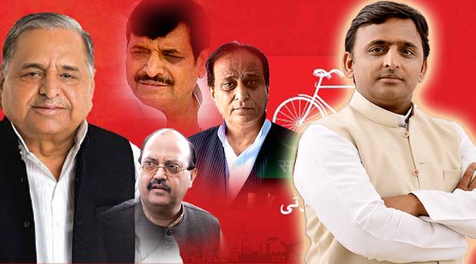 क्या “यादवमयी समाजवादी पार्टी” अपने अंतिम दौर में? सपा के अर्जुन “अखिलेश” कर्मयुद्ध में अकेले पडे!