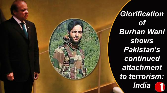 Glorification of Burhan shows Pakistan’s attachment to terrorism