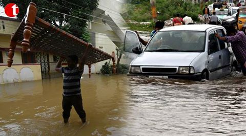 Andhra, Telangana is reeling under the impact of heavy rains