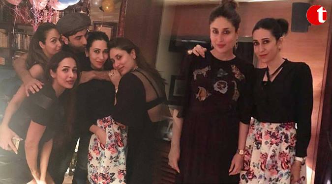 Kareena celebrates birthday with family, friends