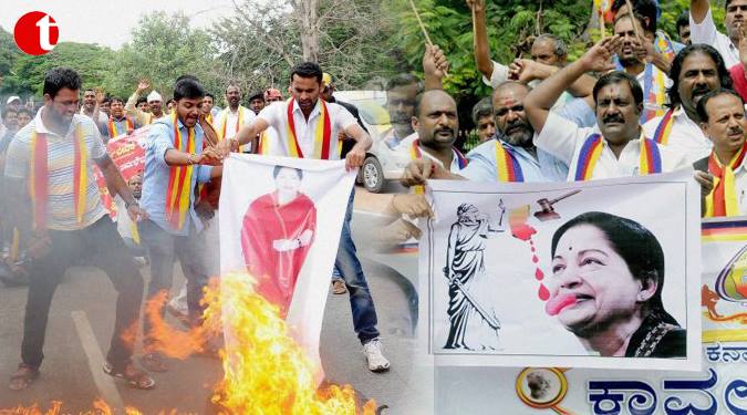 Karnataka Unrest: Over order to release Cauvery water to TN