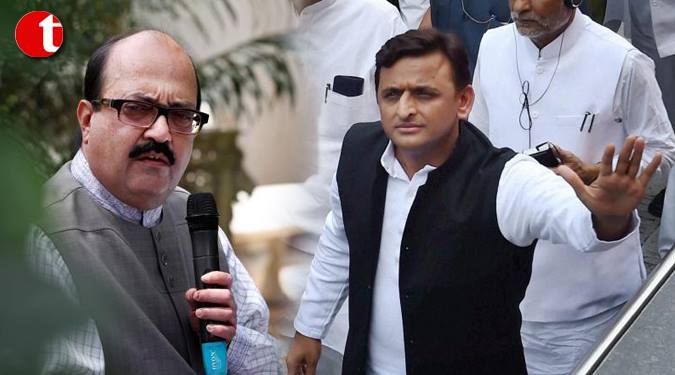 अमर सिंह ने समाजवादी पार्टी को बर्बाद करने के आरोपों को खारिज़ किया