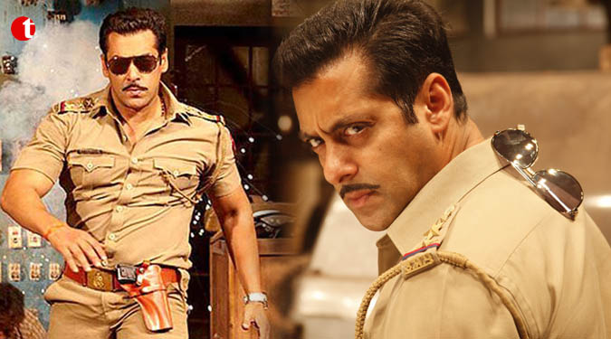 Salman recreates Dabangg magic at Bollywood Parks in Dubai