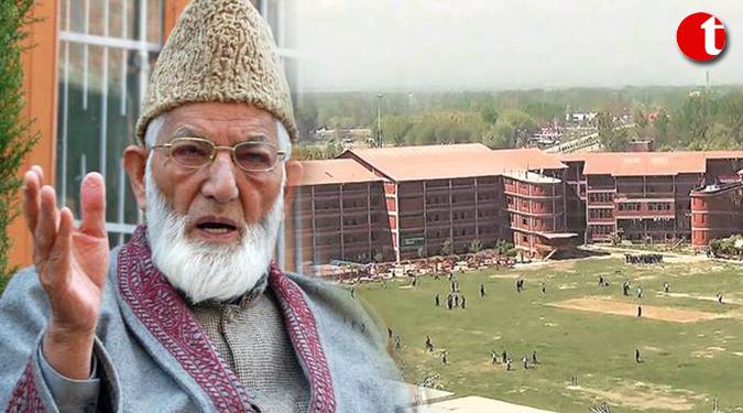 Hurriyat’s Gillani has bandh Calendar for every school except his grandchild’s
