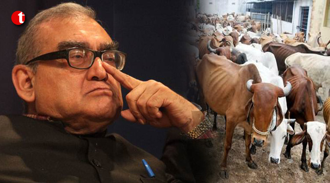 गौमांस पर टिप्पणी को लेकर जस्टिस काटजू को नोटिस