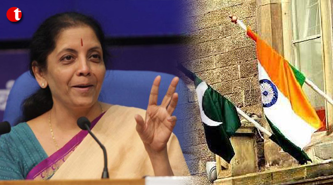 "No discussion so far on withdrawal of MFN to Pak": Sitharaman