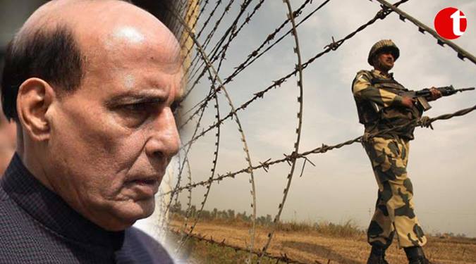 Indo-Pak border will be completely sealed by December 2018