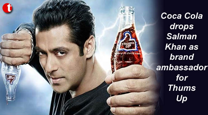 Coca Cola drops Salman Khan as brand ambassador for Thums Up