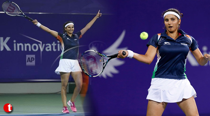 Sania celebrates 80 consecutive weeks as World No. 1