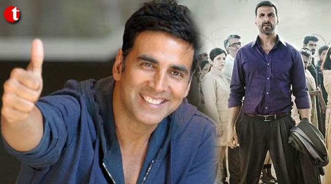 Akshay thanks fans for showering 'Airlift' with love