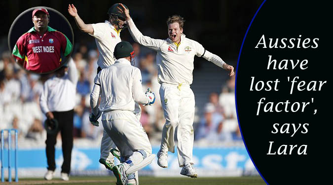 Aussies have lost 'fear factor', says Lara