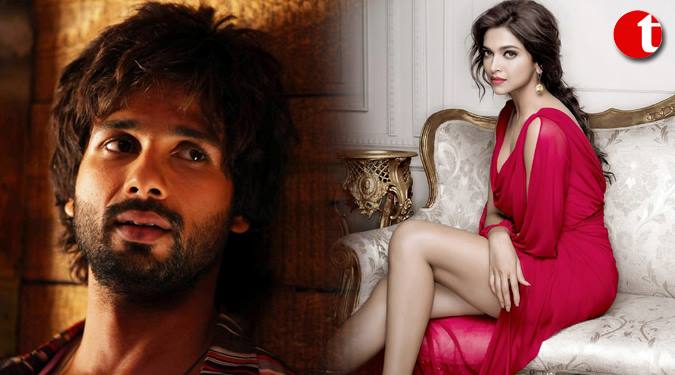 Shahid excited to work with Deepika in 'Padmavati'