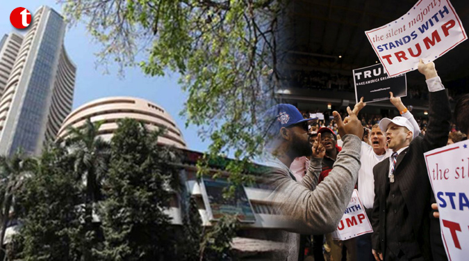 Sensex plummets 288 pts on US poll fears