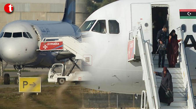 Hijackers of Libyan plane surrender in Malta