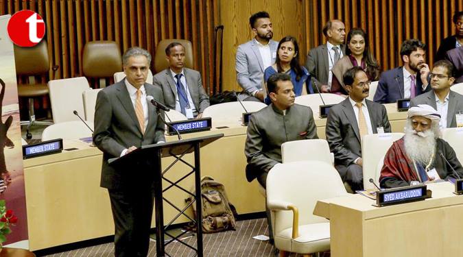India warns Pakistan at UN, says "what you sow will bear fruit"
