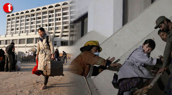 15 killed in fire at four-star hotel, 60 injured in Pakistan
