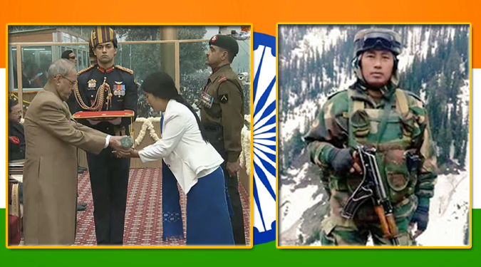 Havildar Hangpan Dada awarded Ashok Chakra posthumously
