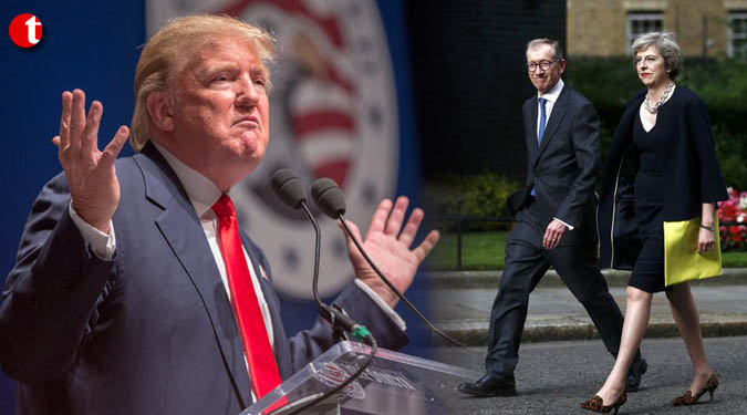 Theresa May to visit Donald Trump soon