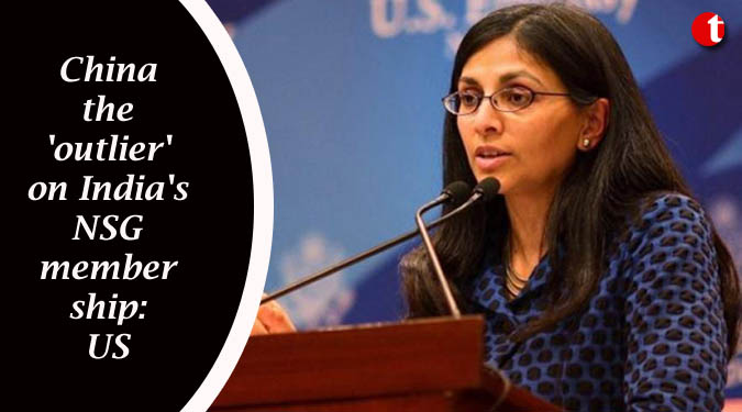 China the 'outlier' on India's NSG membership: US