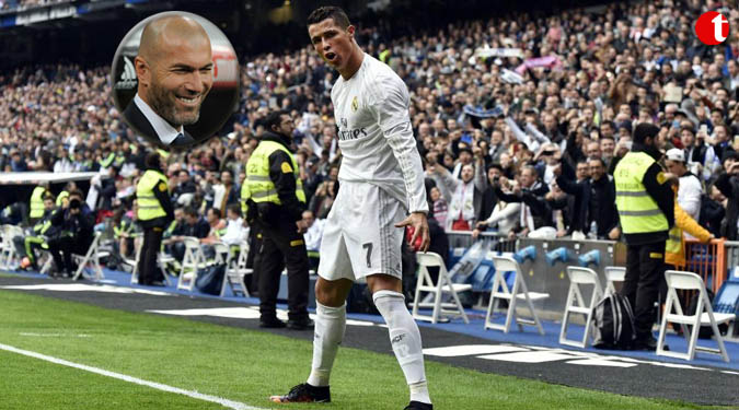 Intelligent Ronaldo accepts need to rest more: Zidane