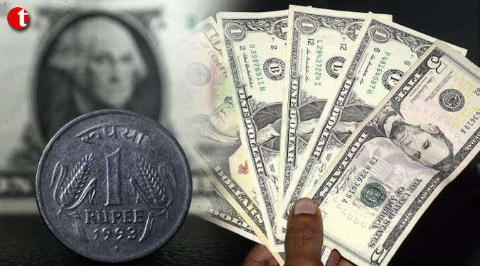 Rupee falls 13 paise against dollar in early trade