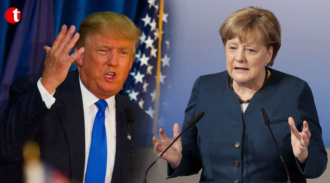 Donald Trump to host Germany's Merkel at the White House