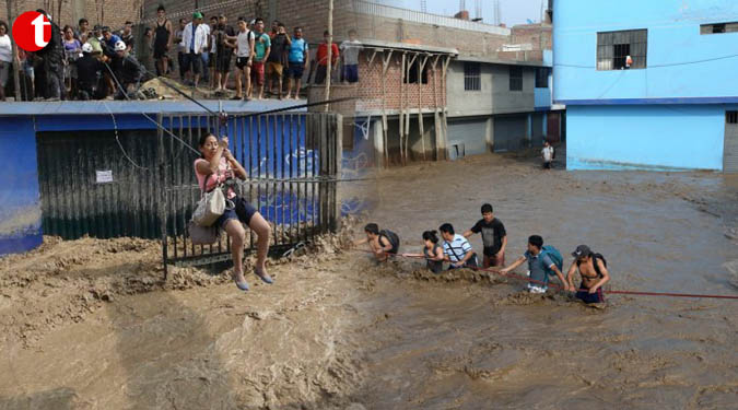 Death toll in Peru climbs to 65 from El Nino rains, floods